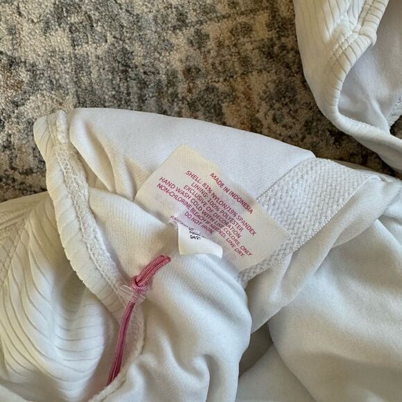 Stoney Clover Lane White Henley One Piece Swimsuit - Picture 8 of 8